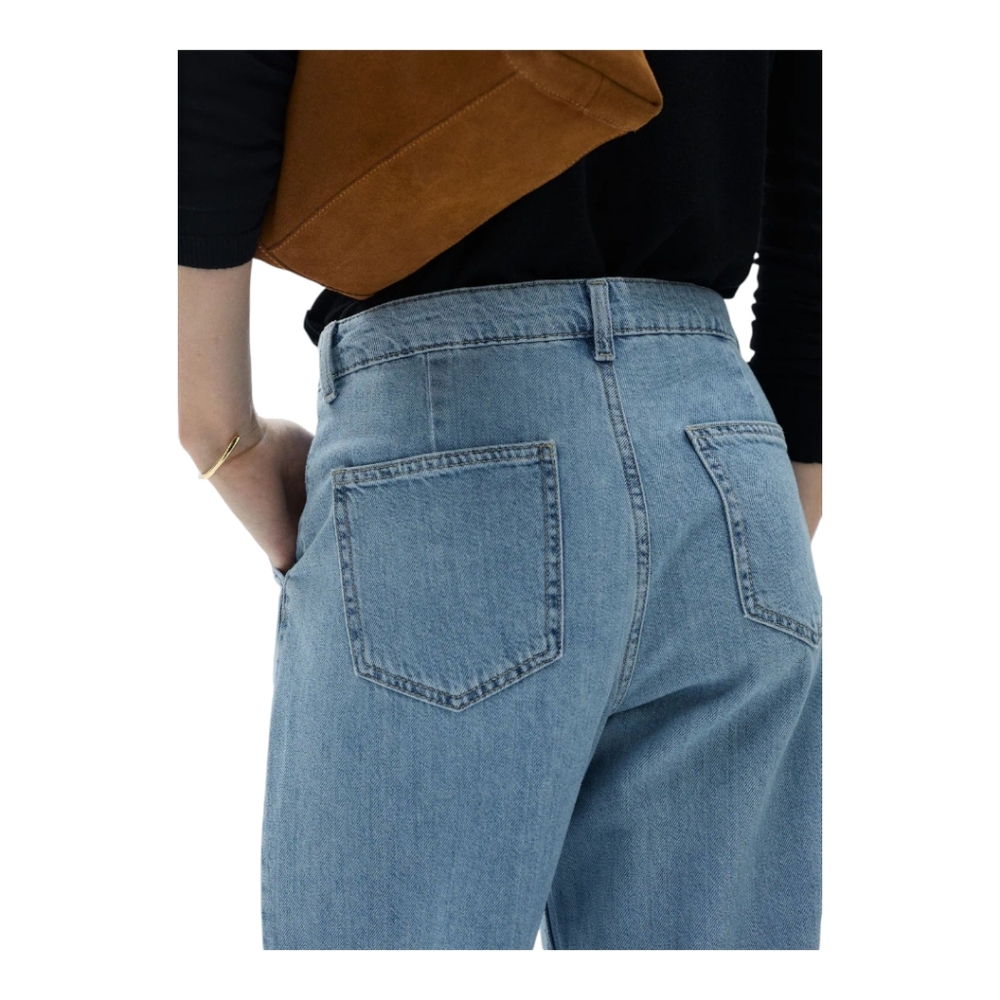 Mango [6] Straight pleat Jeans Arletita - Picture 5 of 8